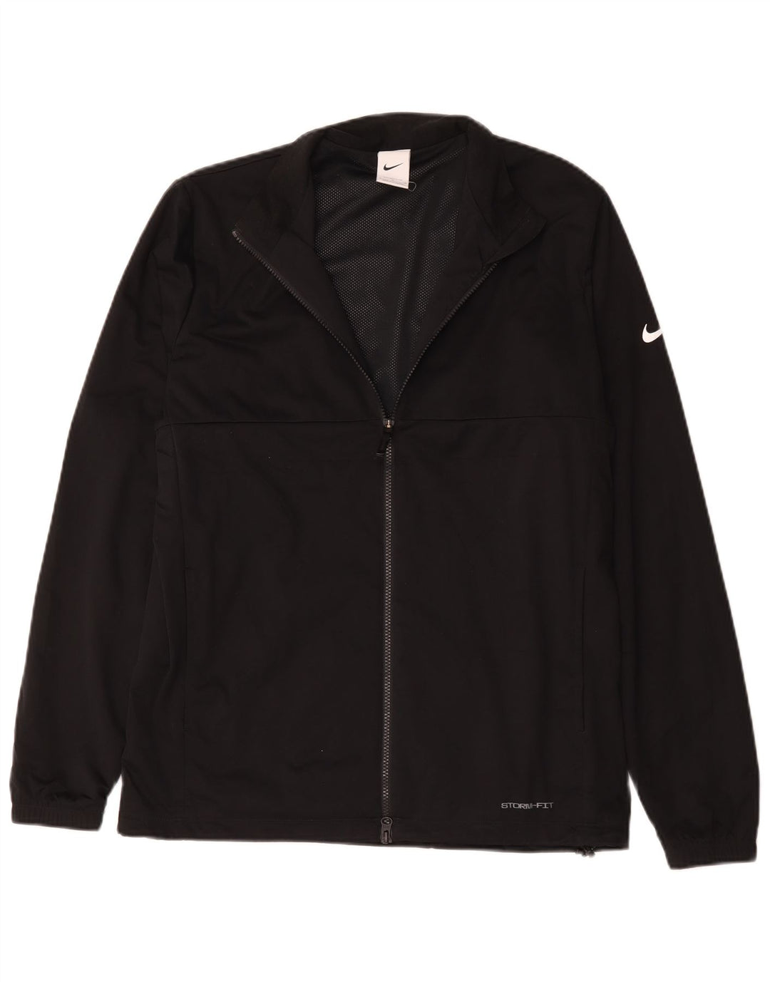 Nike Hommes Storm-Fit Survêtement Top Veste Noir Moyen Polyester