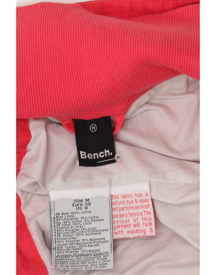 Bench Bomber Femme UK 14 Coton Rose Moyen