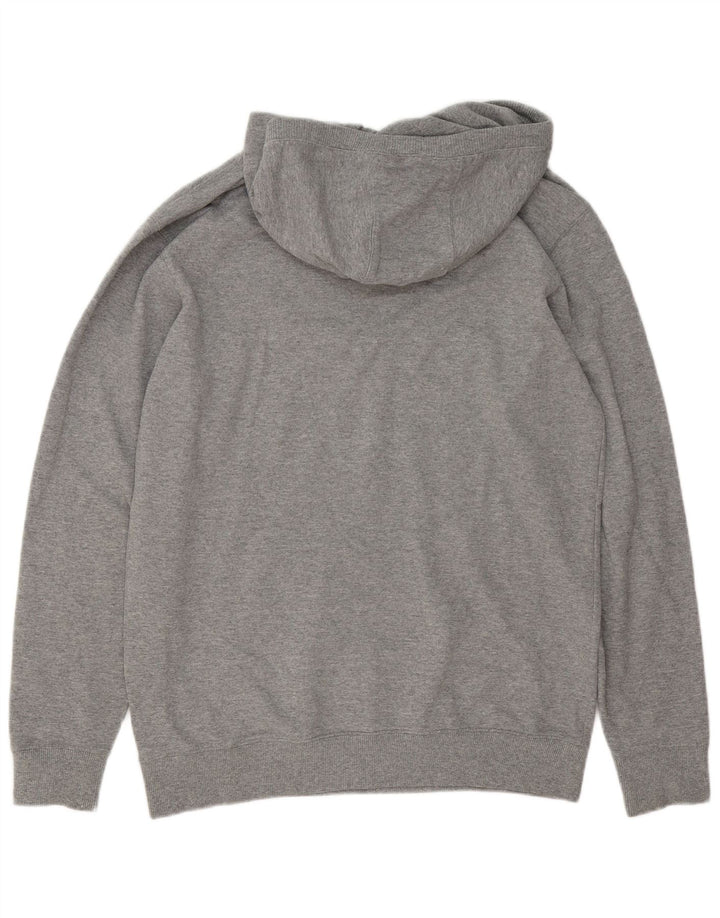 Vans Pull à capuche graphique homme gris moyen coton