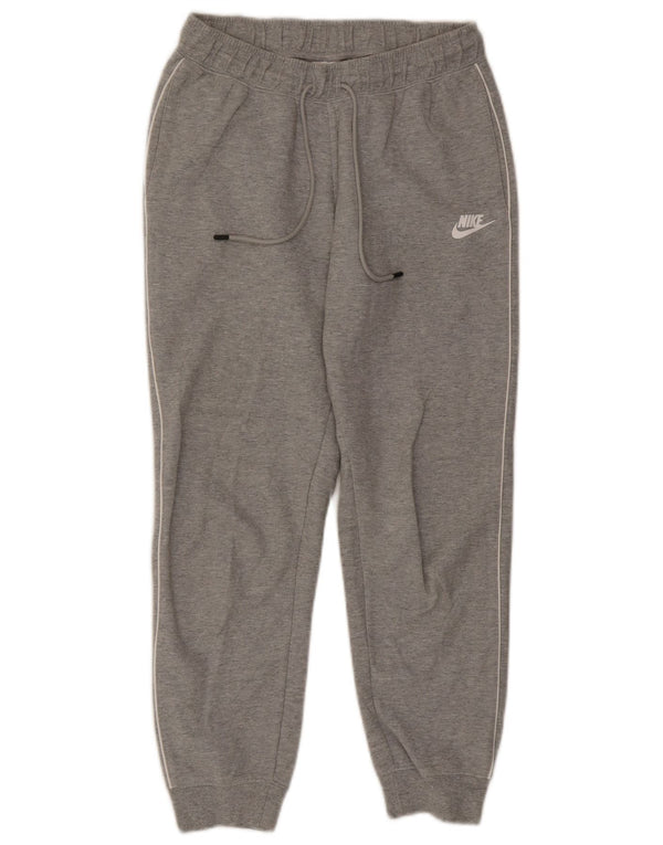 Nike Pantalon de survêtement pour femme Joggers UK 8 Small Gris Coton