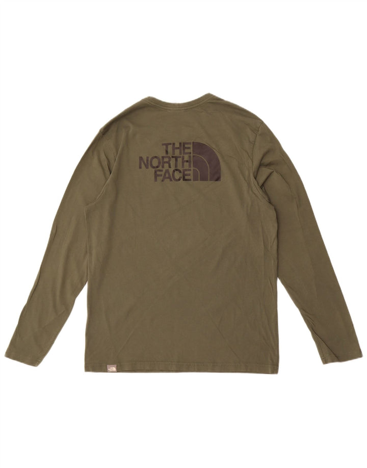 The North Face Haut à manches longues pour homme en coton kaki moyen