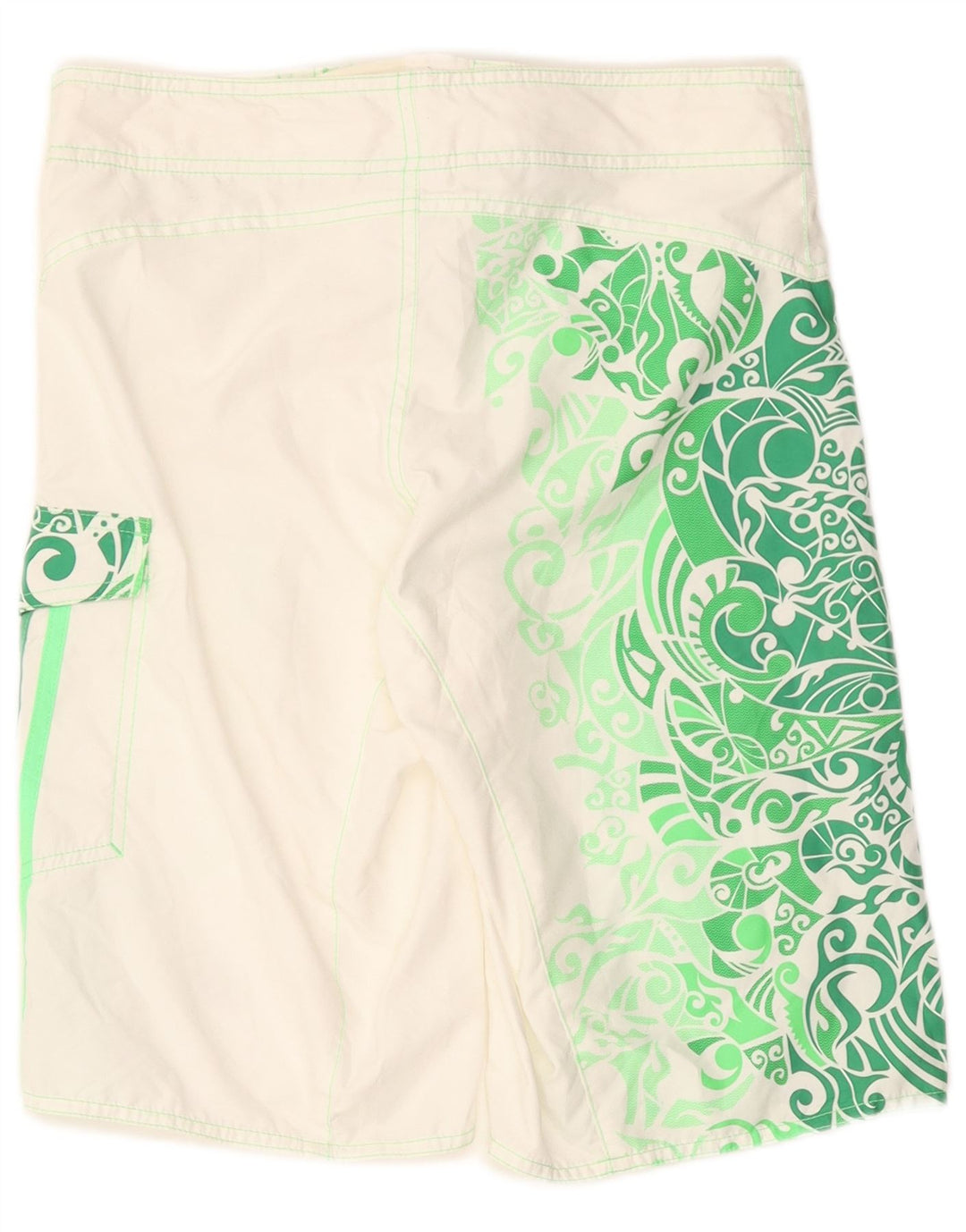 ADIDAS Short de bain homme XS blanc Paisley Polyester