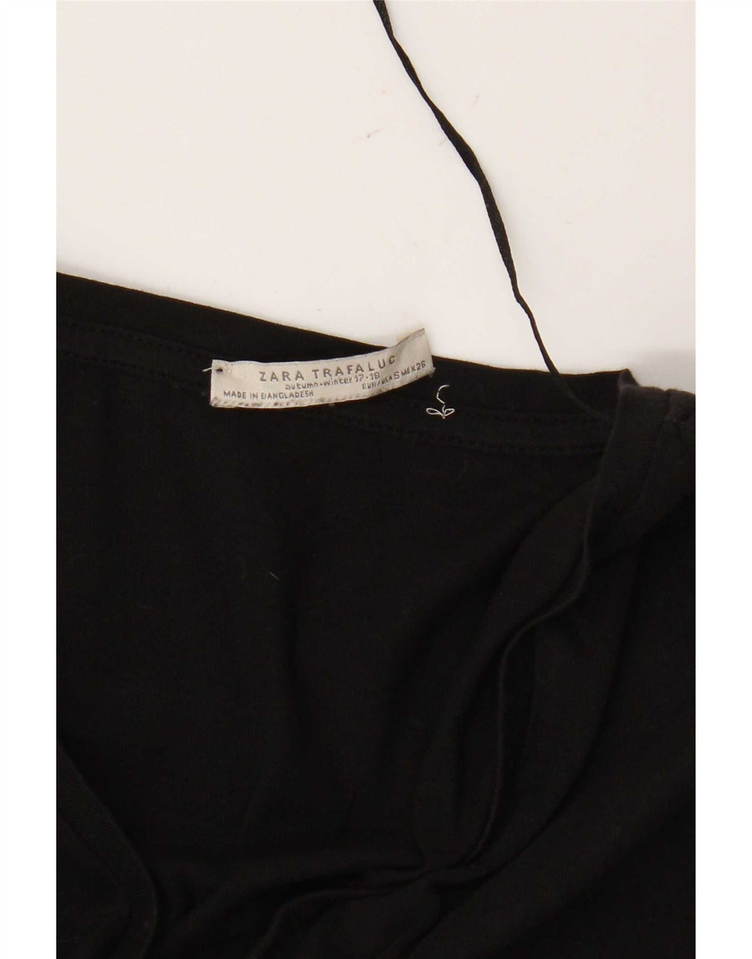 Zara Femme Trafaluc Haut Oversize Manches 3/4 UK 10 Petit Noir