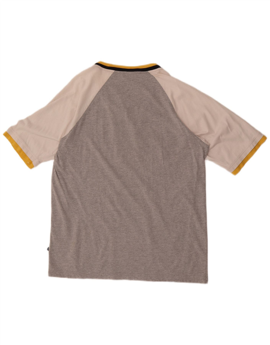 Asics T-Shirt Graphique Homme Grand Gris Colorblock