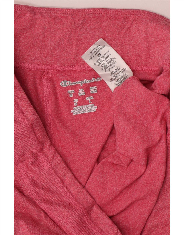 Champion Pantalon de Survêtement Capri Femme UK 14 Rose Moyen Moucheté