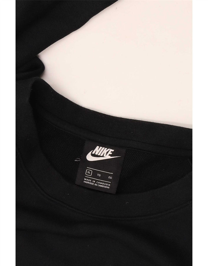 Nike Sweat-shirt graphique pour homme XL Noir
