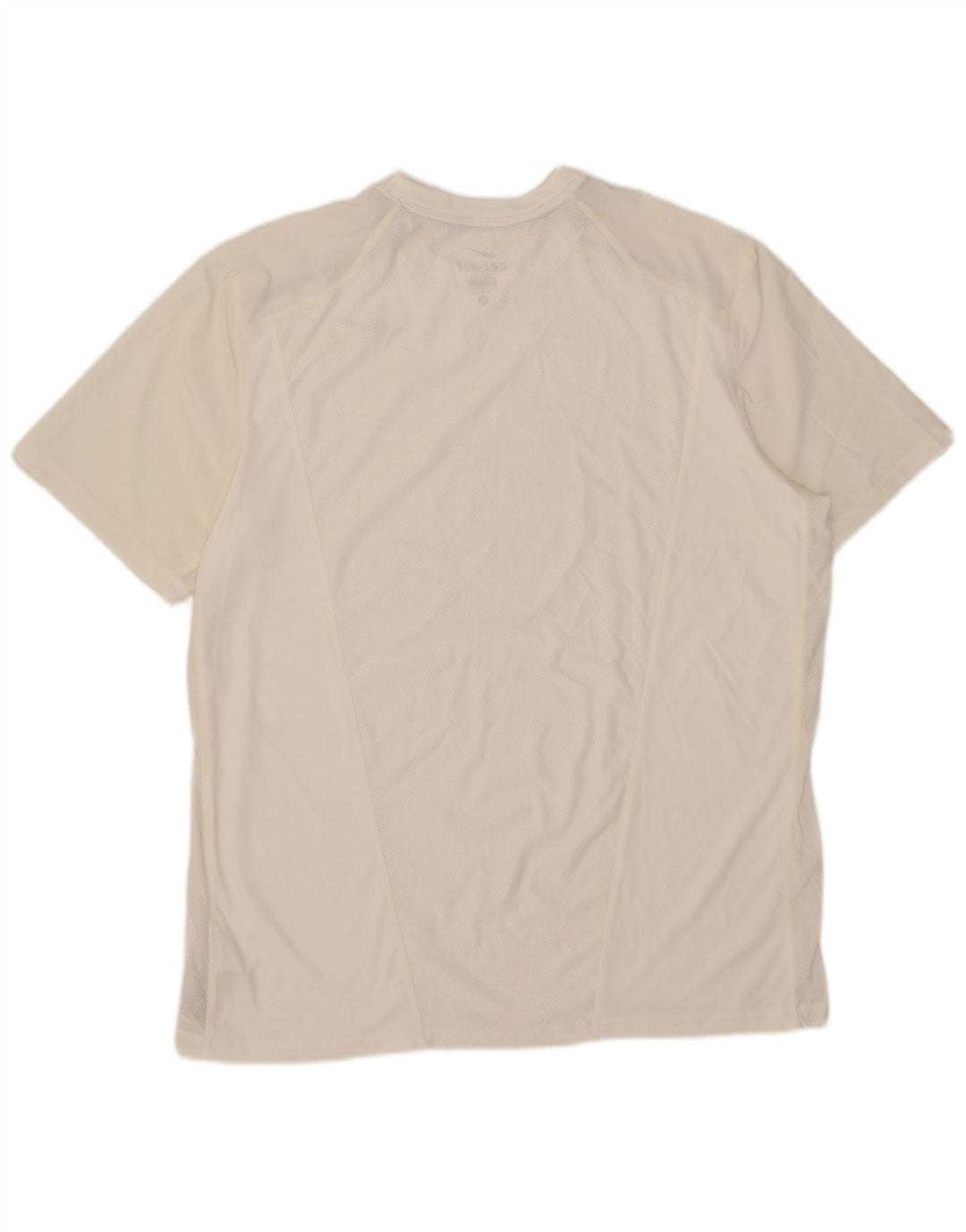 Nike Hommes Dri Fit T-Shirt Haut XL Blanc Polyester