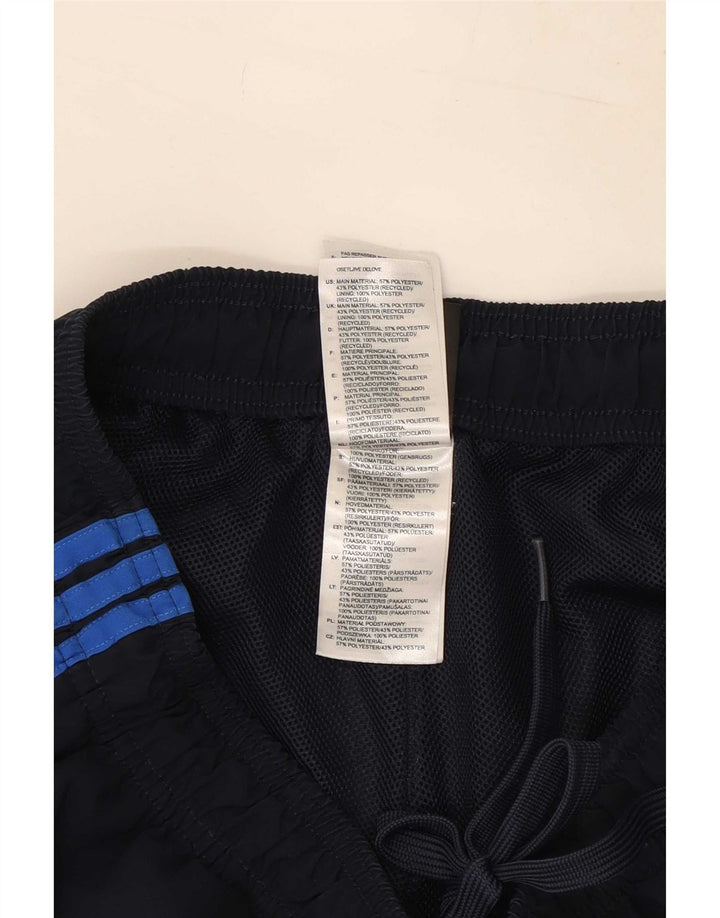 Adidas Short de sport pour homme Grand bleu marine Polyester