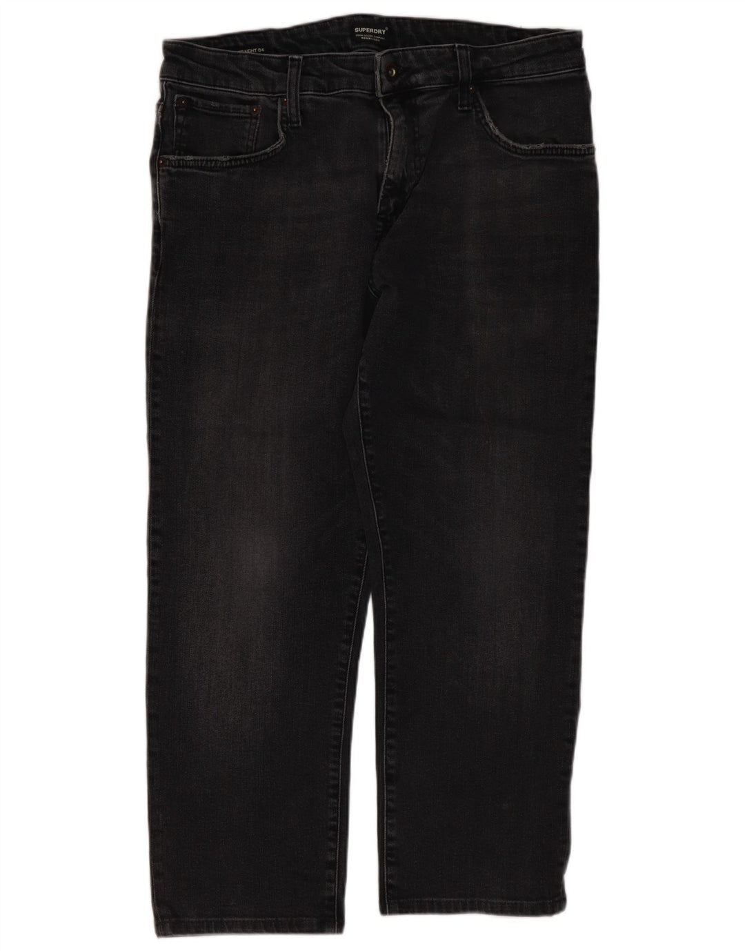 Superdry Jean Court W34 L24 Homme Coton Noir
