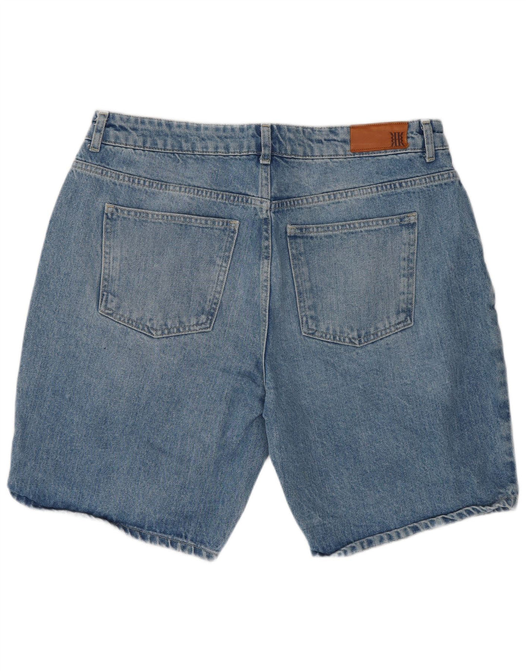 Reiss Hommes Denim Shorts W34 Grand Bleu Coton