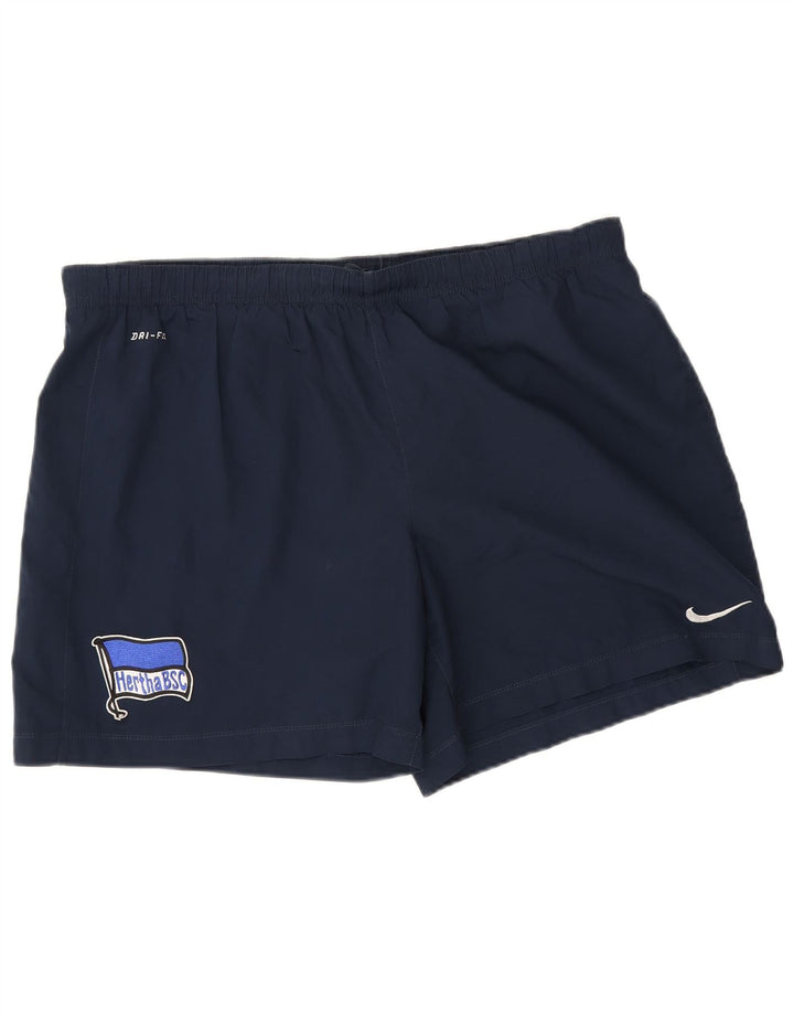 Short de sport Nike Dri Fit XL bleu marine pour homme
