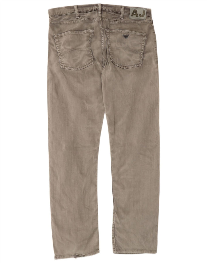 Armani Jean droit homme W36 L35 gris coton