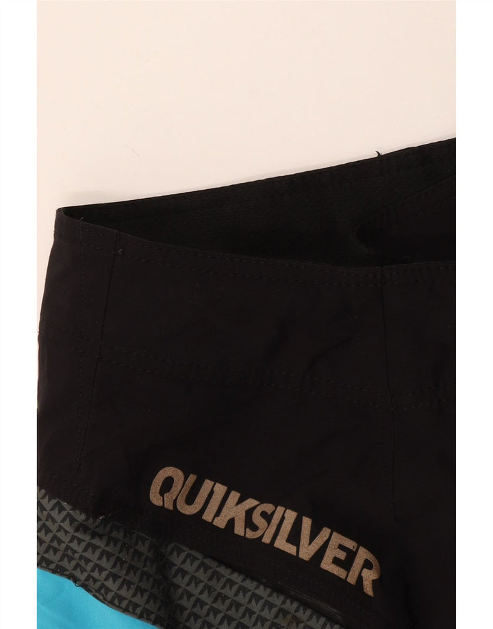Quiksilver Short de Bain Homme Large Noir Colourblock