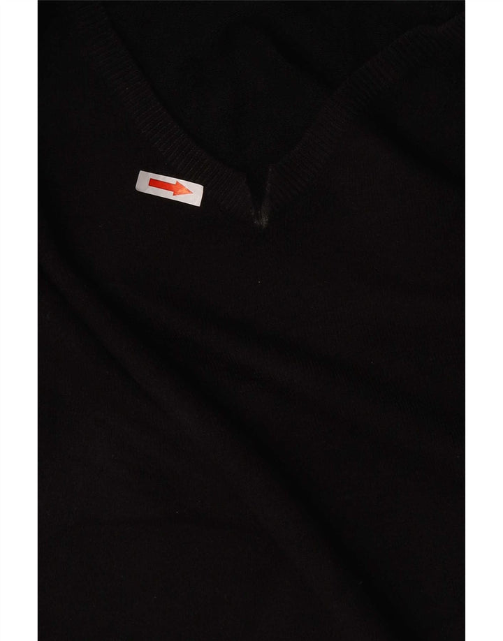 Marks & Spencer Pull col V pour homme UK 41/43 Large Noir