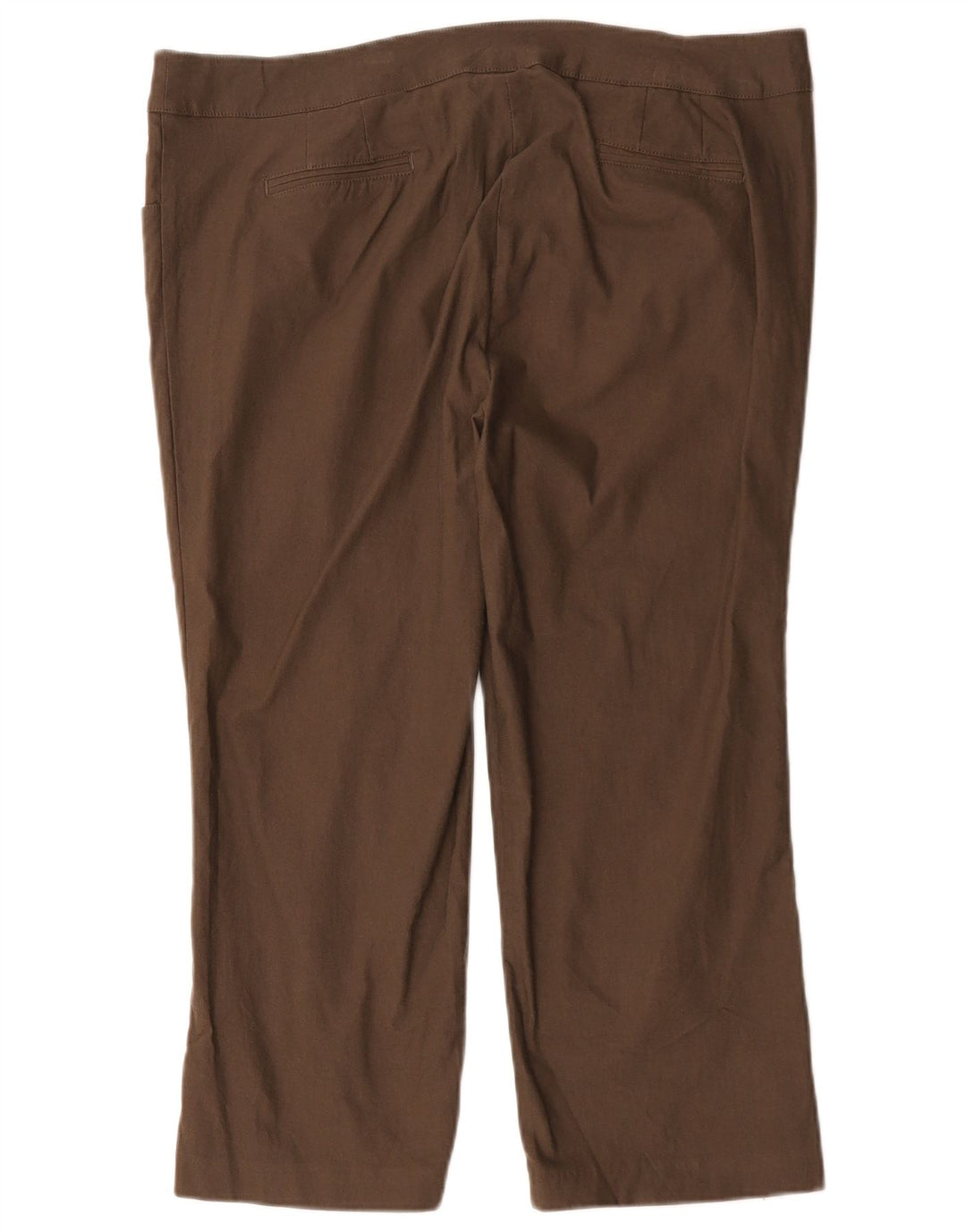 Pantalon Capri Femme Phase Eight W28 L23 Marron Polyester