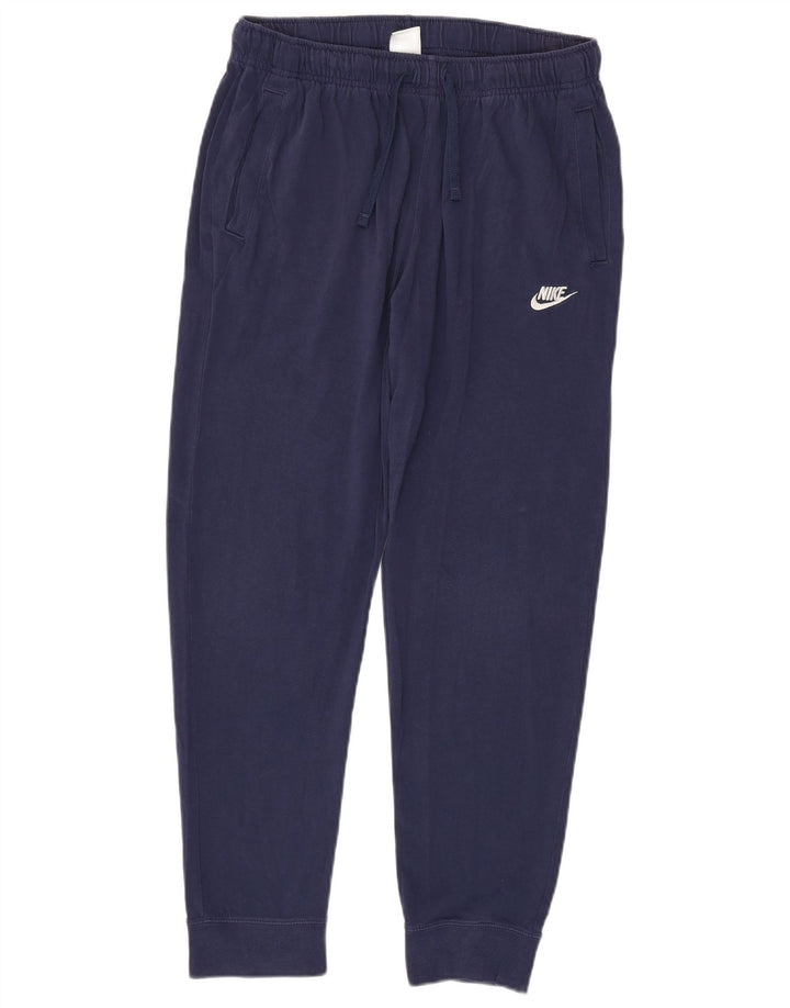 Nike Pantalon de survêtement pour homme en coton bleu marine Taille L