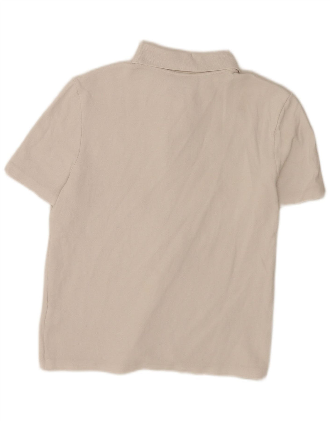 Lacoste Femme Regular Fit Polo Taille 40 Coton Blanc Moyen