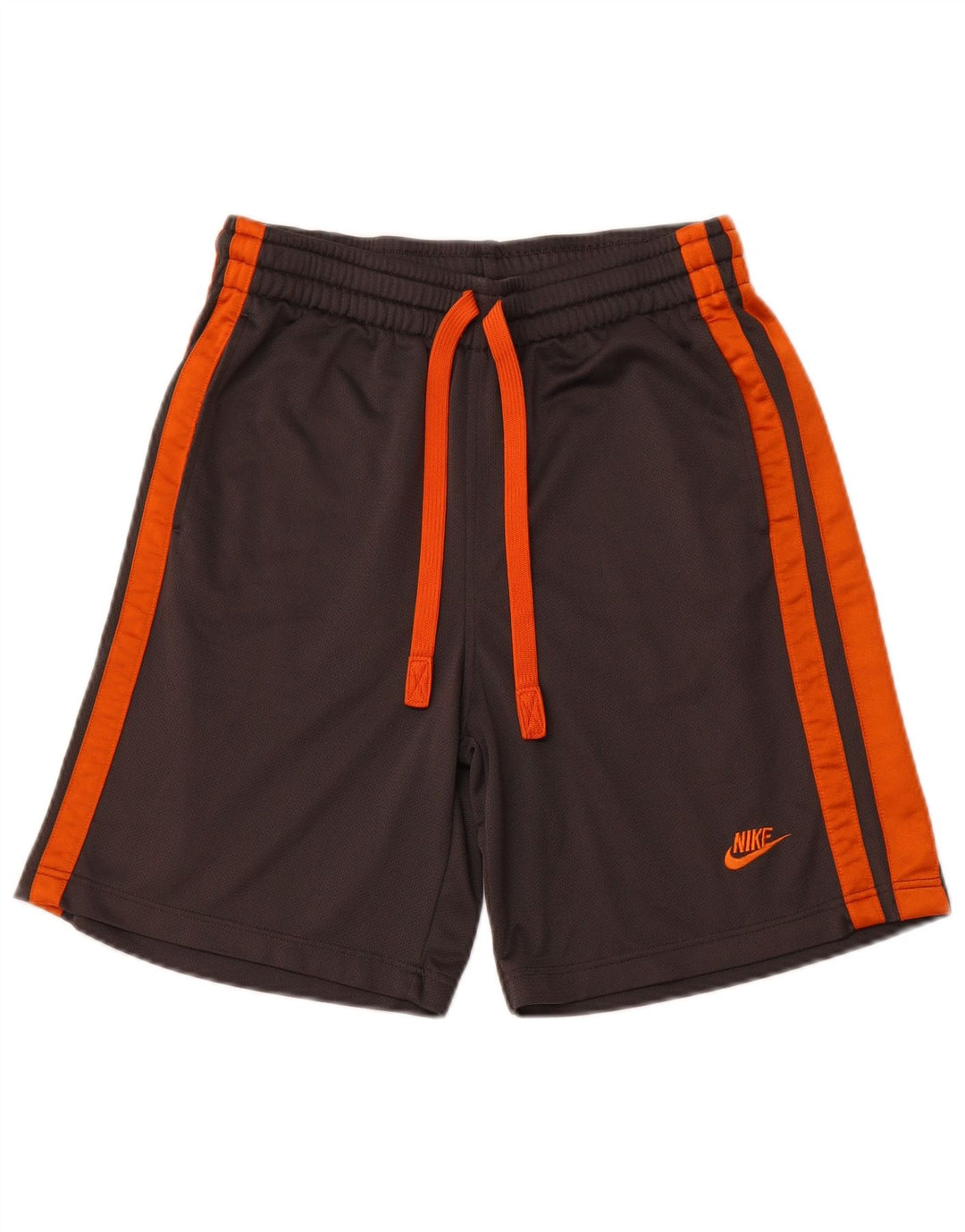NIKE Short de sport pour homme en polyester gris moyen