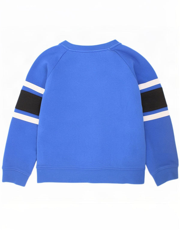 Nike Garçons Graphic Sweatshirt Jumper 6-7 ans Grand Bleu Colorblock Coton