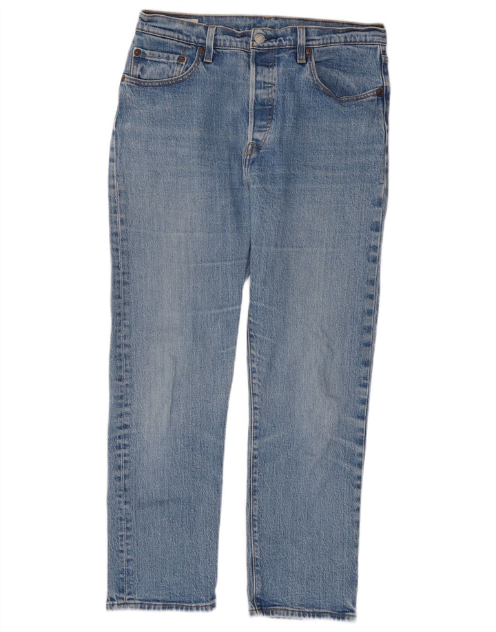Levi's Jean Droit 501 Femme W29 L28 Bleu Coton