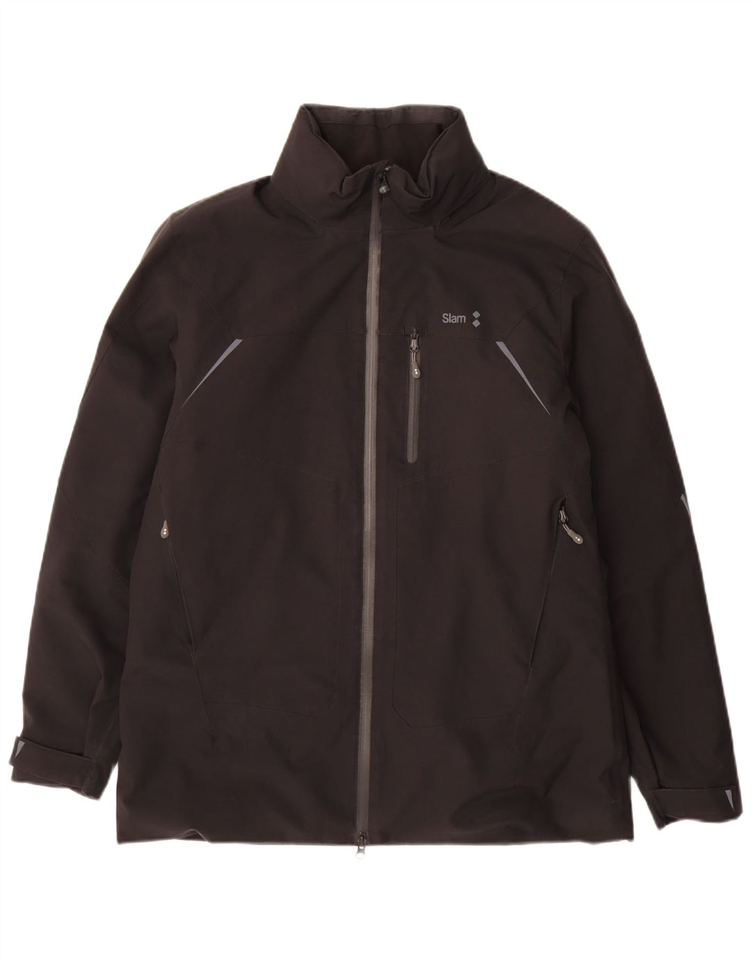 Slam Veste de pluie pour homme UK 40 Large Noir Polyester