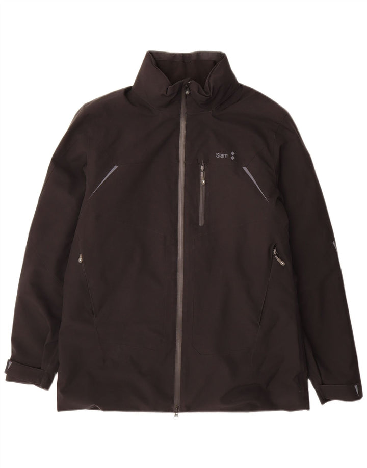 Slam Veste de pluie pour homme UK 40 Large Noir Polyester