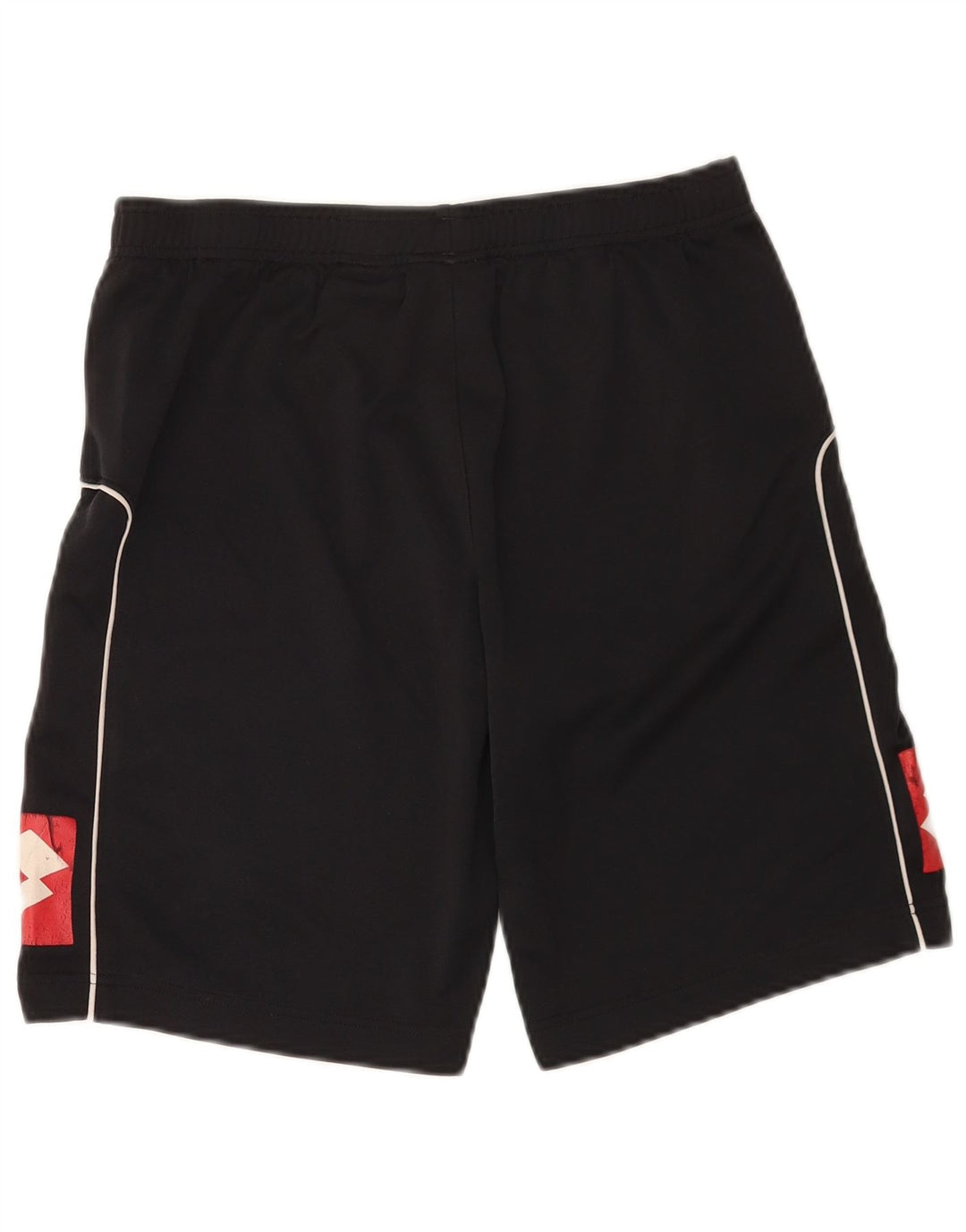 LOTTO Short de sport graphique pour hommes UK 38/40 Polyester noir moyen