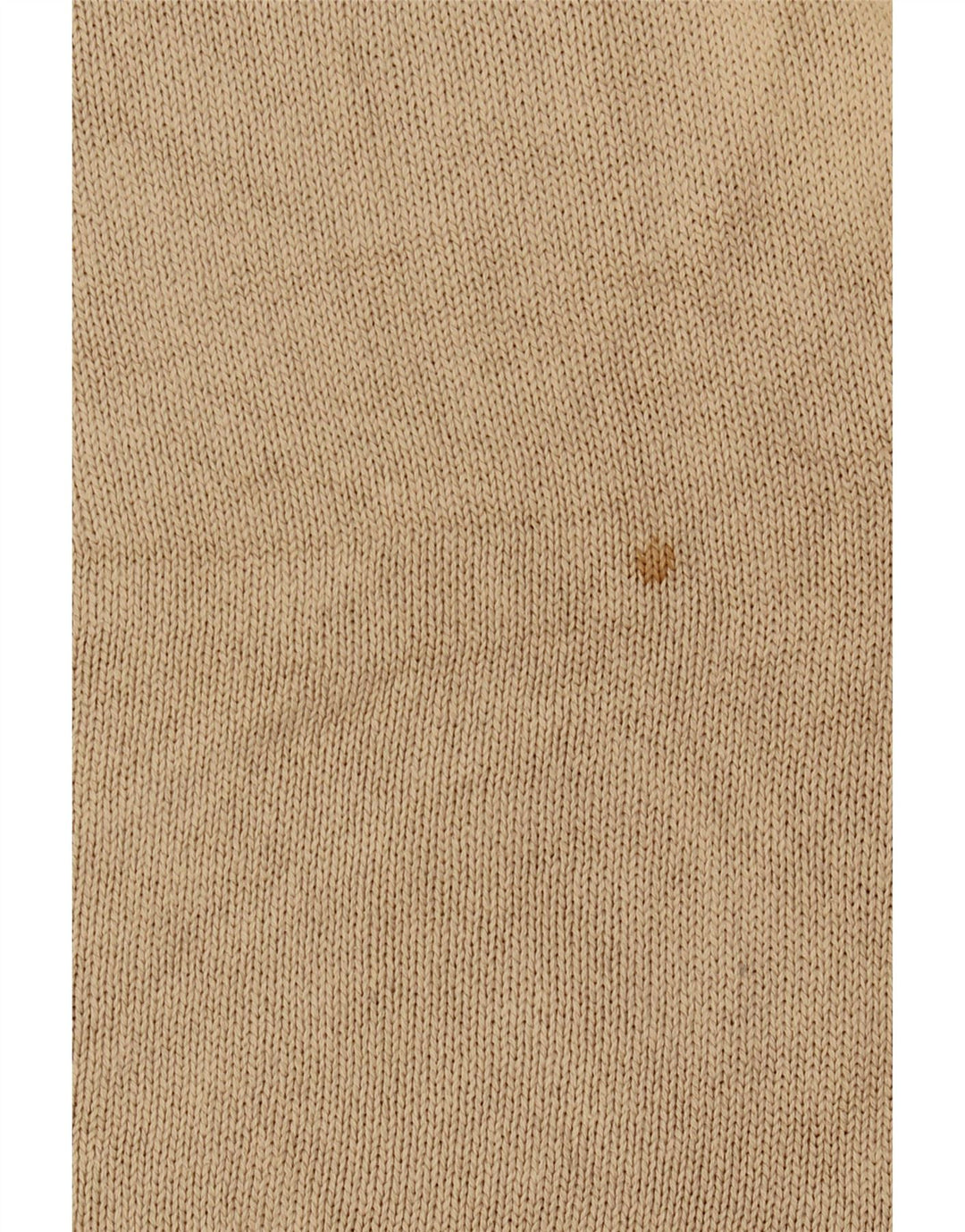 Trussardi Pull Col V Pull Large Beige Coton Homme