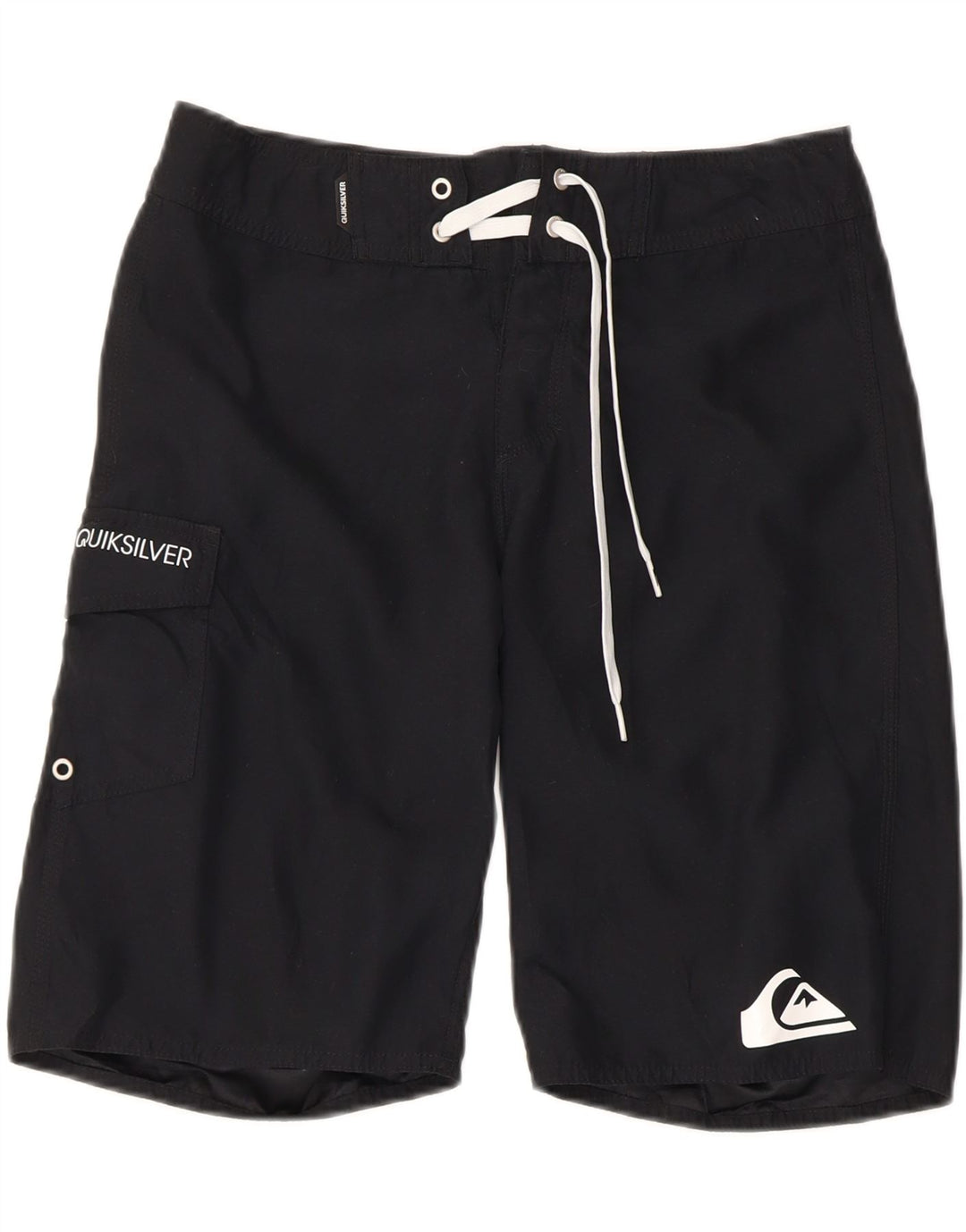Quiksilver Short de bain graphique homme petit noir polyester