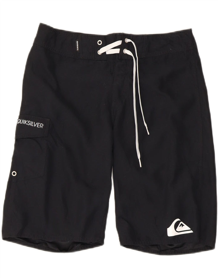 Quiksilver Short de bain graphique homme petit noir polyester