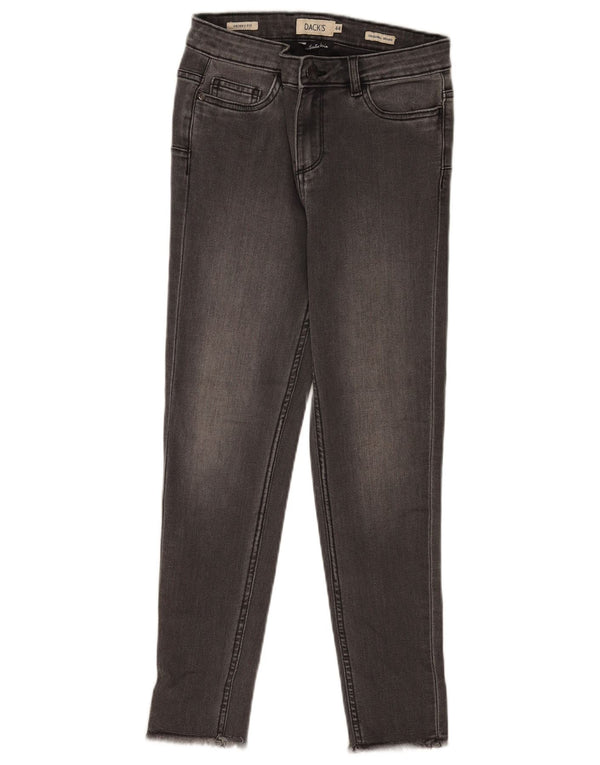 Dack's Jean skinny court pour femme IT 44 Medium W28 L25 Gris