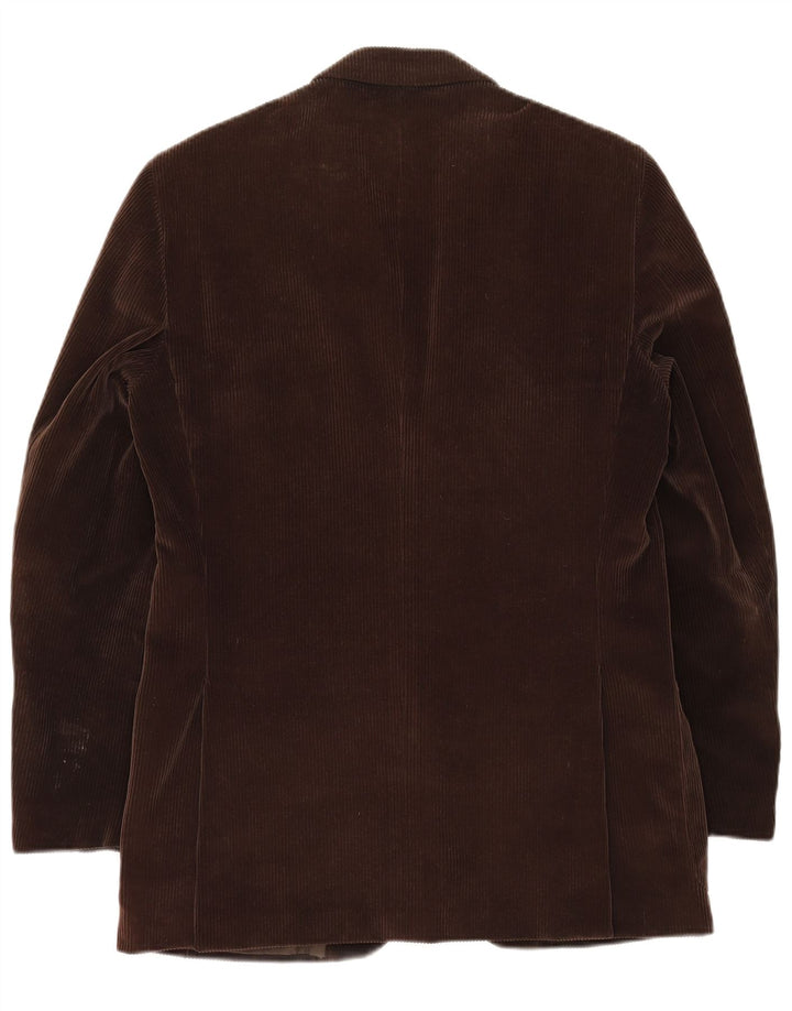 Velluto Duca Visconti Veste blazer à 3 boutons pour homme IT 48 Marron moyen