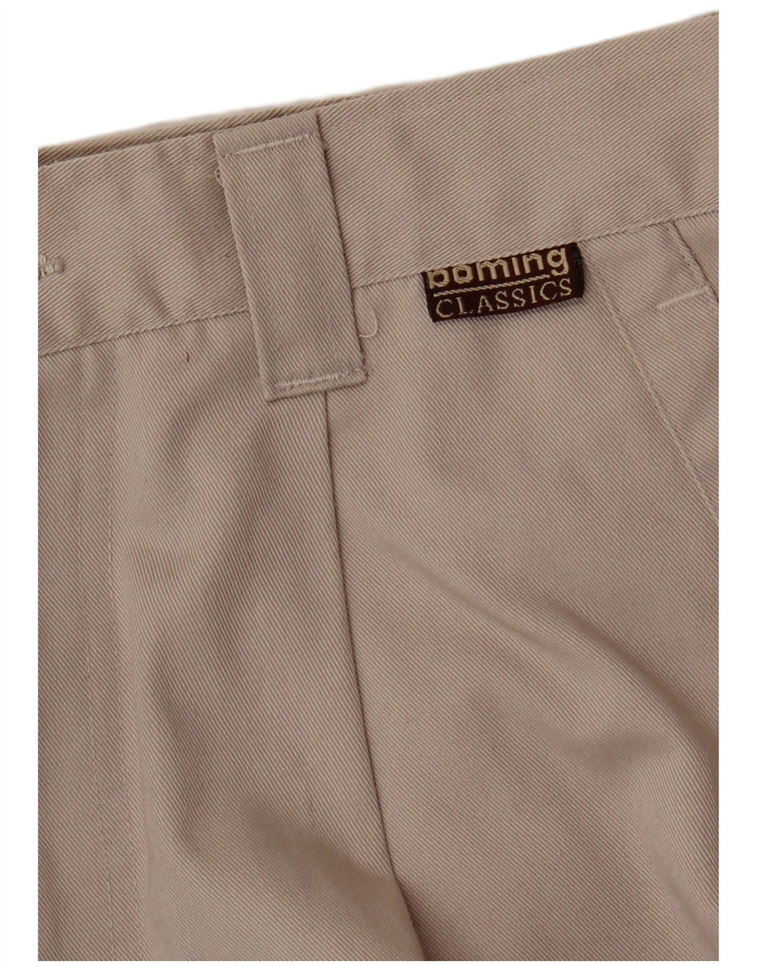 VINTAGE Pantalon cargo droit classique pour homme W29 L29 Beige