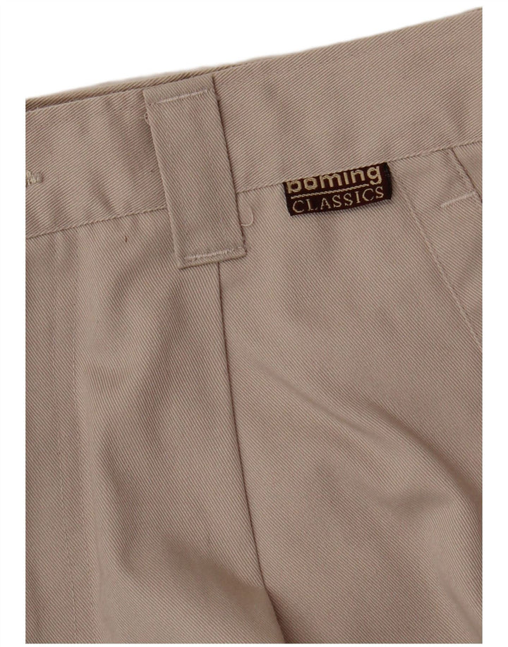 VINTAGE Pantalon cargo droit classique pour homme W29 L29 Beige