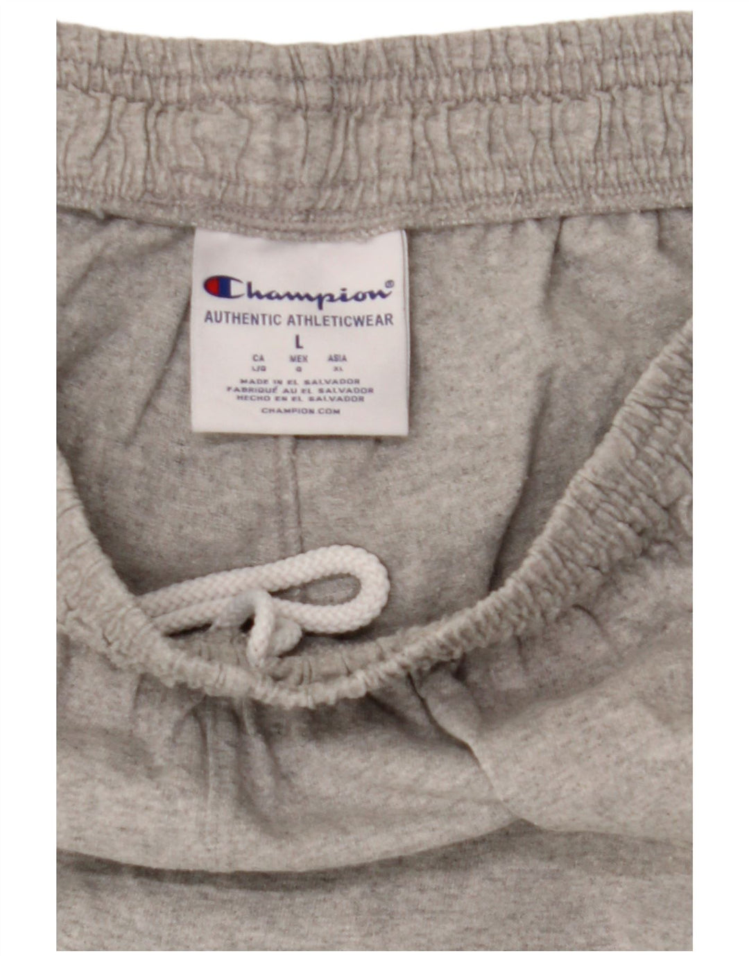 Champion Pantalon de Survêtement Homme Joggers Large Gris Coton