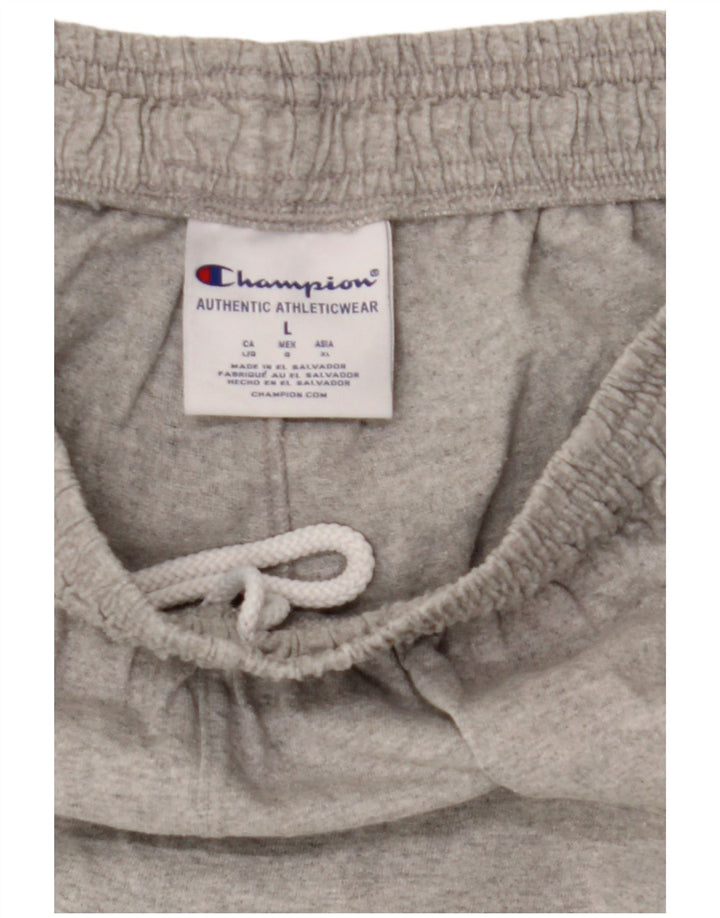 Champion Pantalon de Survêtement Homme Joggers Large Gris Coton