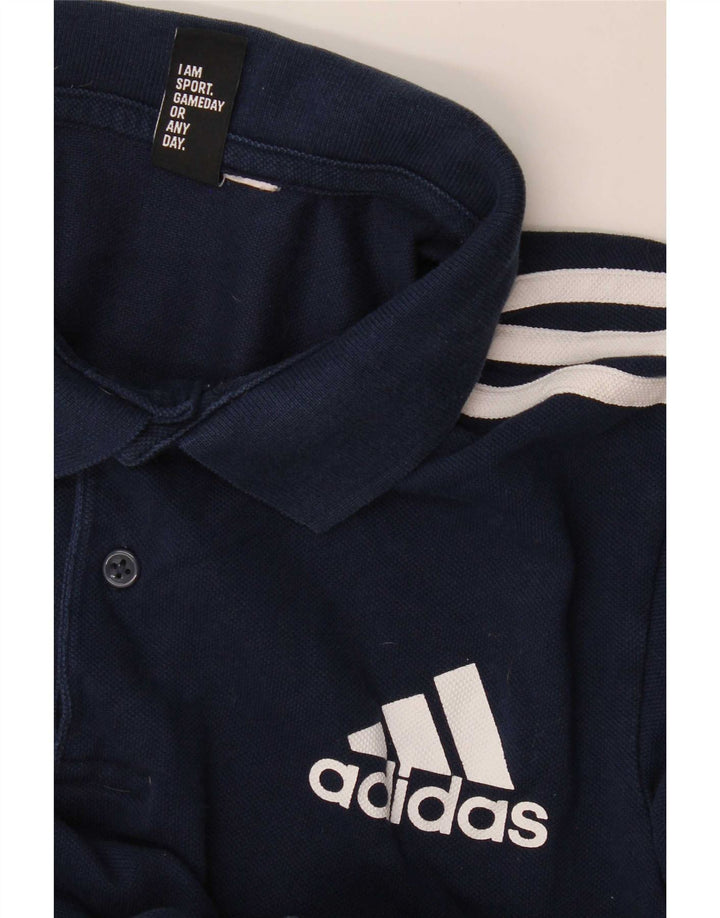 Adidas Polo Homme Petit Bleu Marine
