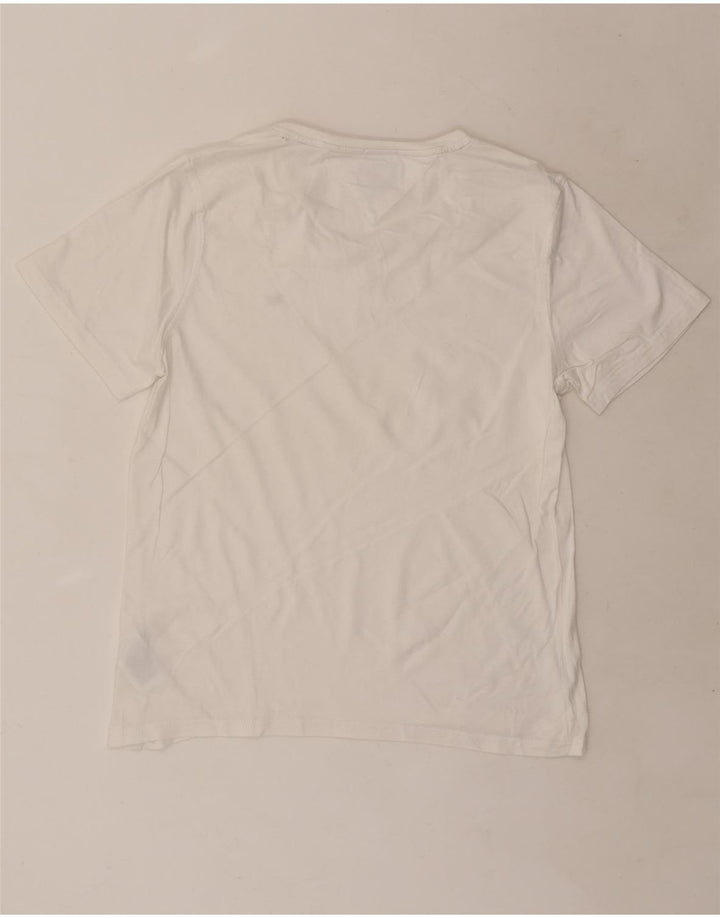 Tommy Hilfiger T-Shirt Homme Blanc Moyen Coton