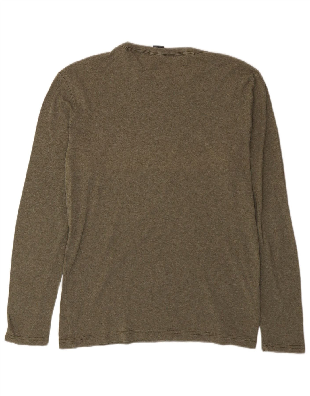G-Star Homme Top Manches Longues Coton Kaki Moyen