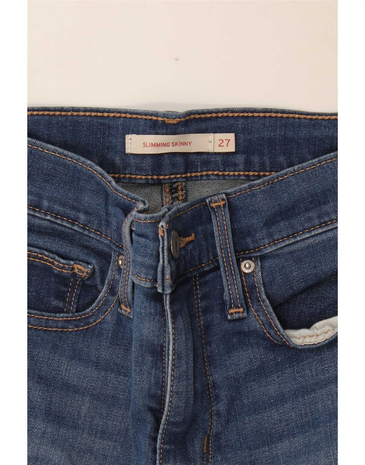 Levi's Jean Skinny Amincissant W27 L29 Femme Bleu