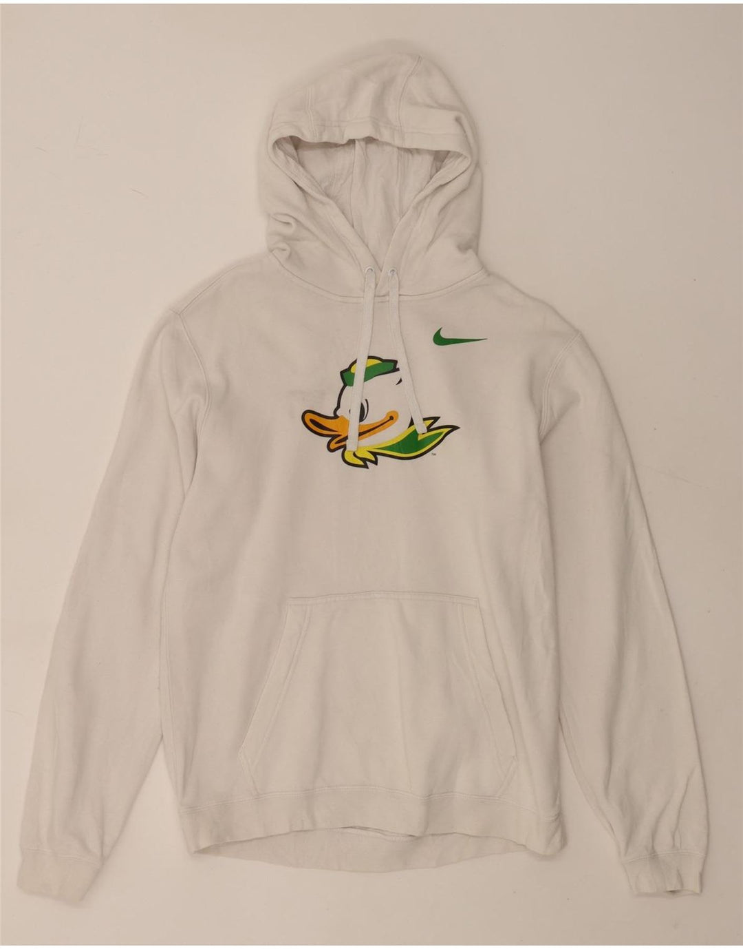 Nike Pull à capuche graphique en coton blanc moyen pour homme