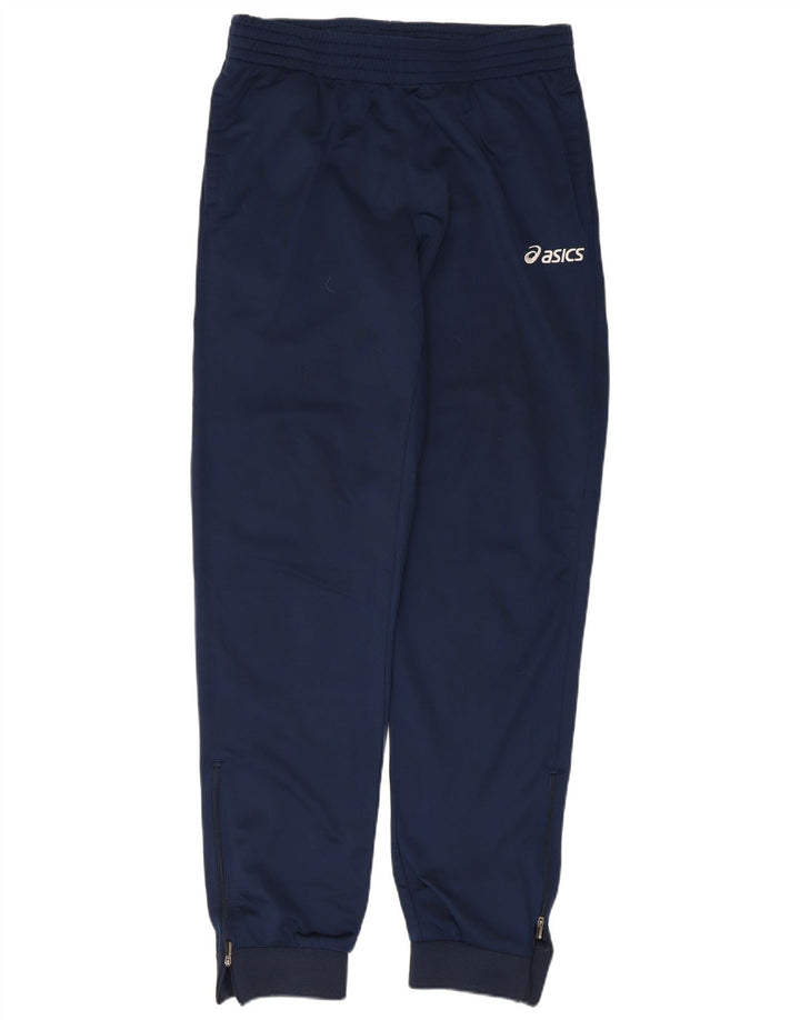 Asics Pantalon de survêtement homme Joggers XL bleu marine polyester
