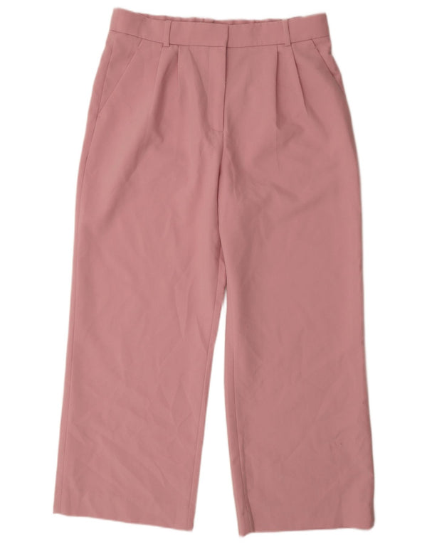Abercrombie & Fitch Pantalon chino taille haute pour femme US 14 XL W32 L28 Rose