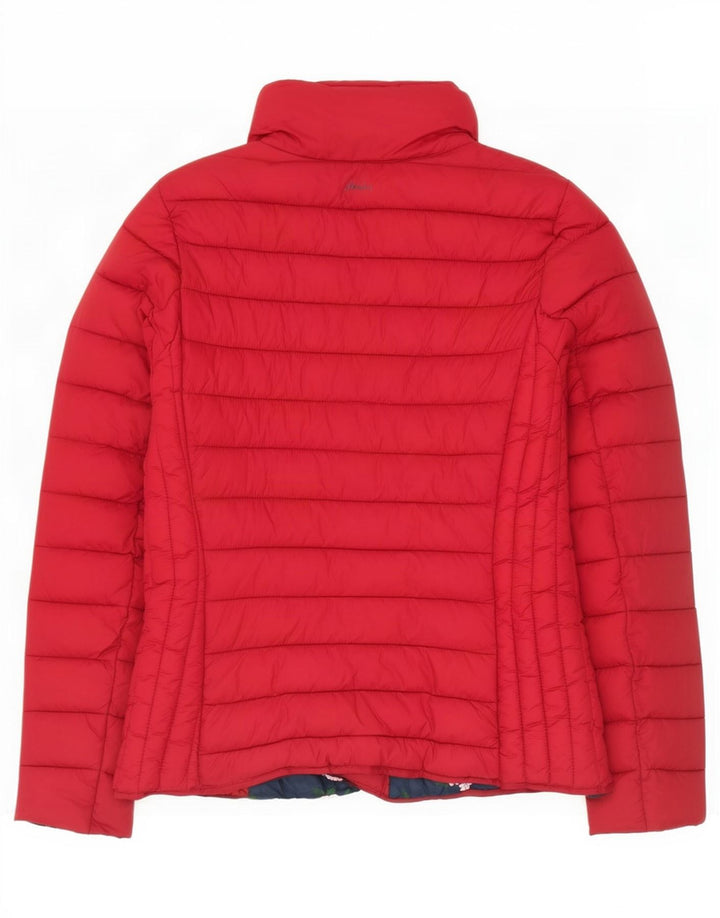 Joules Veste matelassée pour femme UK 8 Small Rouge Polyamide