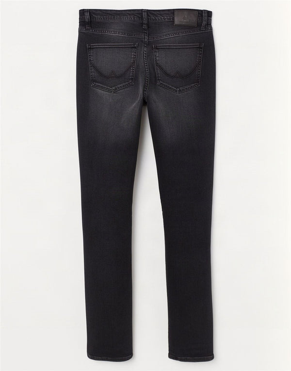 Superdry Mens Corporal Slim Jeans W32 L34 Black Cotton