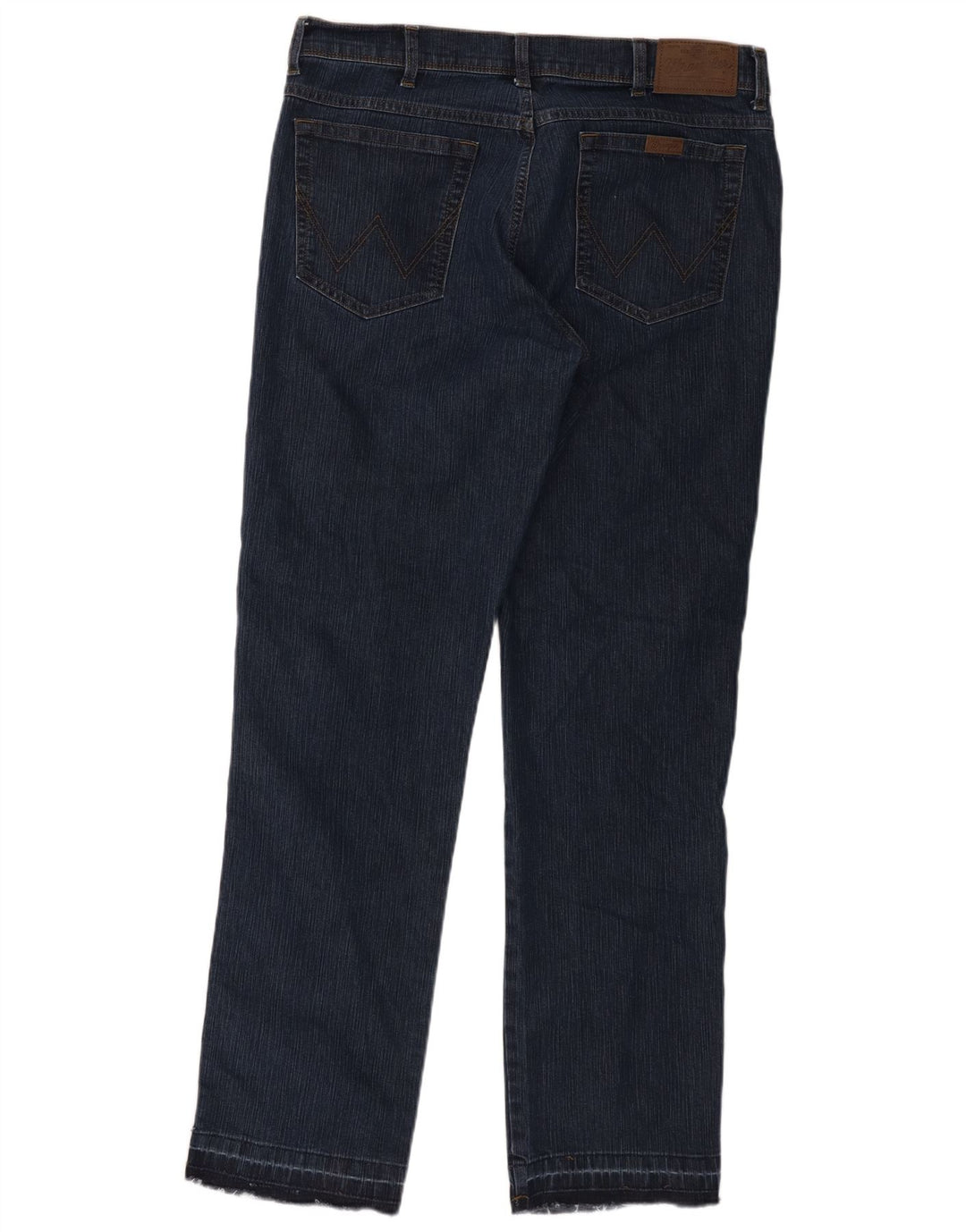 Wrangler Jean droit coupe droite W36 L32 en coton bleu pour homme