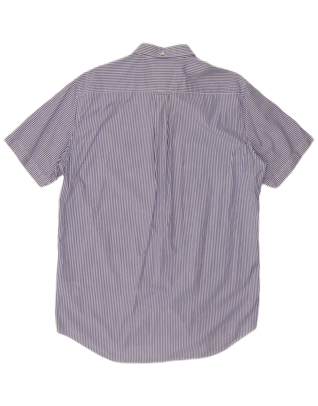 GANT Chemise coupe classique pour homme Taille 41/42 16 1/2 Large Bleu marine à fines rayures