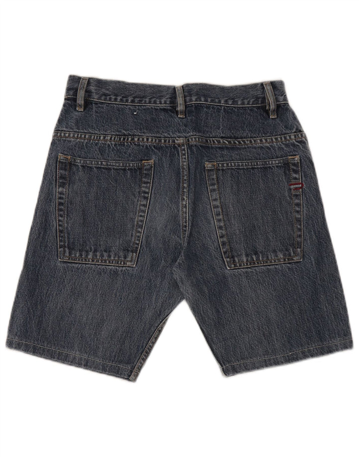 DIESEL Short en Jean Homme W29 Petit Bleu Coton