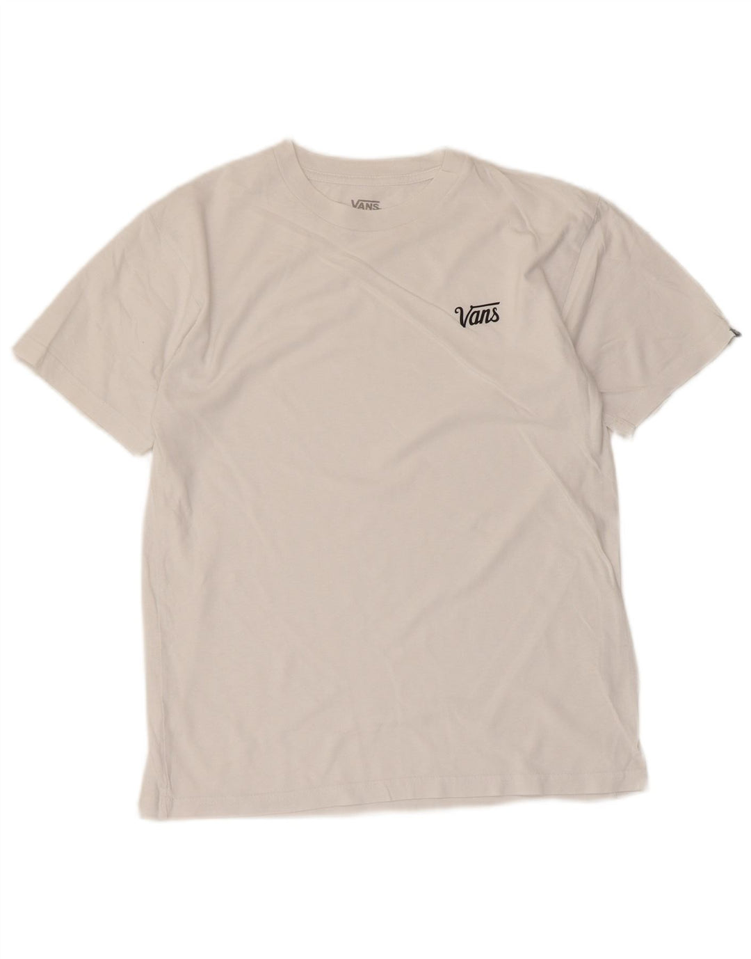Vans T-Shirt Homme Petit Blanc Coton
