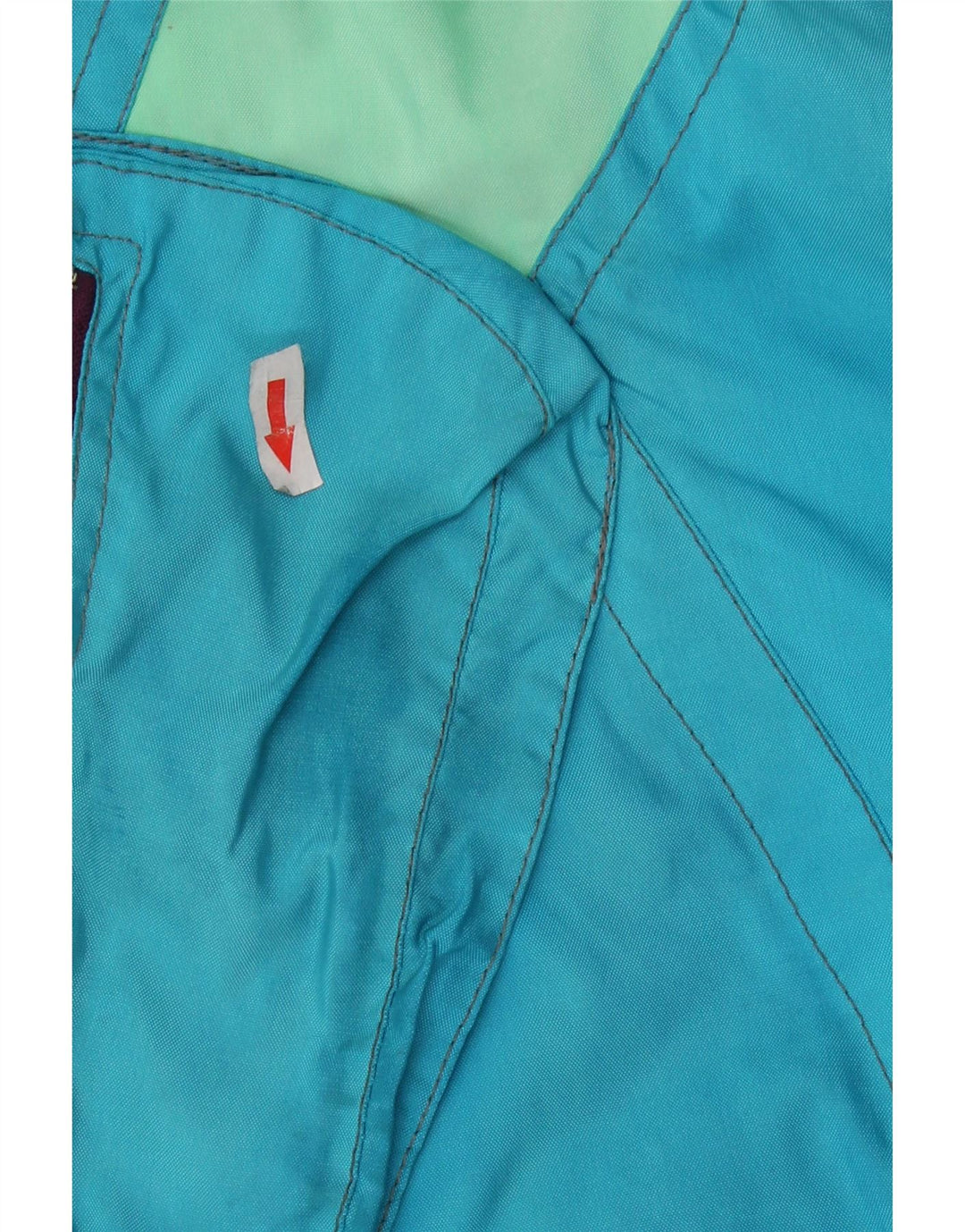 COLMAR Veste de ski à capuche coupe ample pour homme IT 44 XS Bleu Colourblock